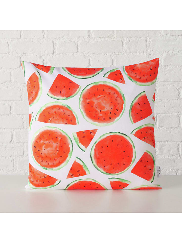 Boltze Poduszka "Watermelon" w kolorze czerwonym - 45 x 45 cm rozmiar: onesize