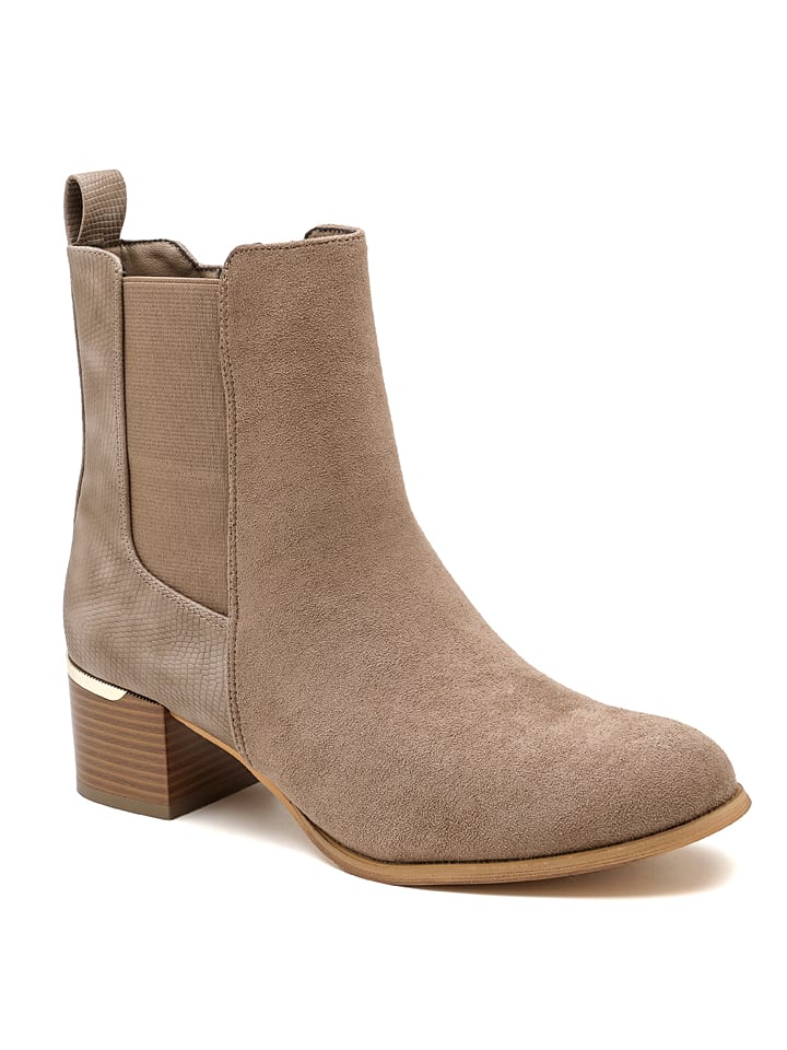 Sixth Sens Botki w kolorze khaki rozmiar: 40