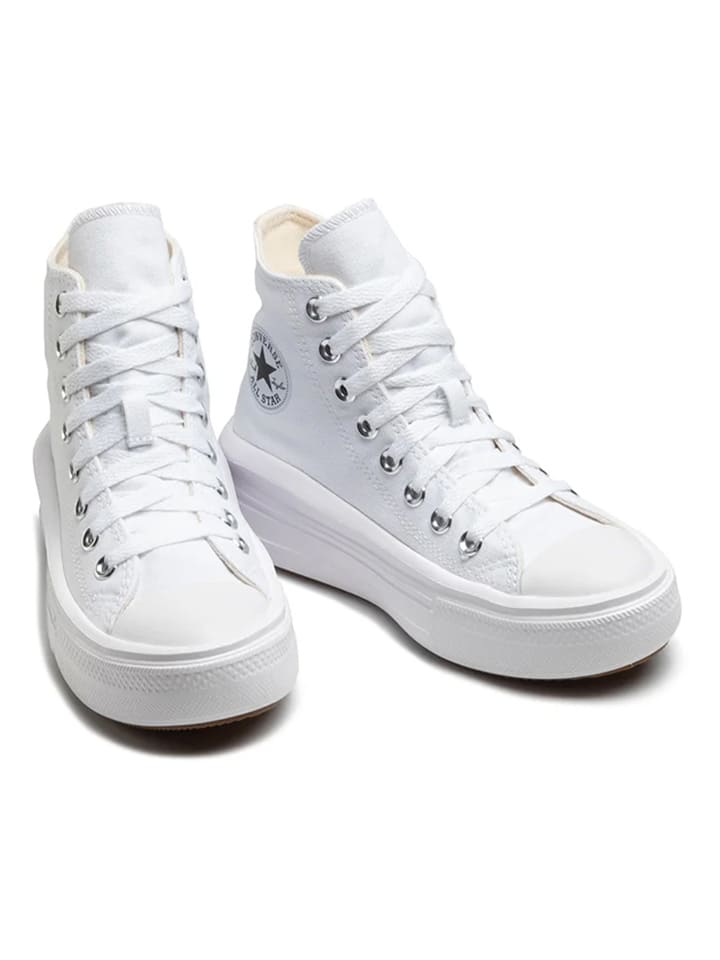 Converse Sneakersy "Chuck Taylor Move" w kolorze białym rozmiar: 39,5