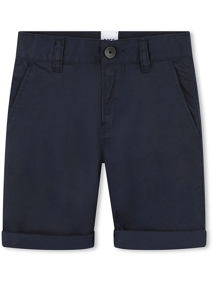Hugo Boss Kids Bermudy w kolorze granatowym rozmiar: 176