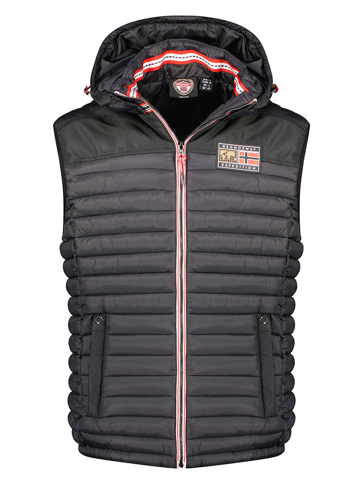 Canadian Peak Kamizelka pikowana "Vadalmeak" w kolorze czarnym rozmiar: 3XL