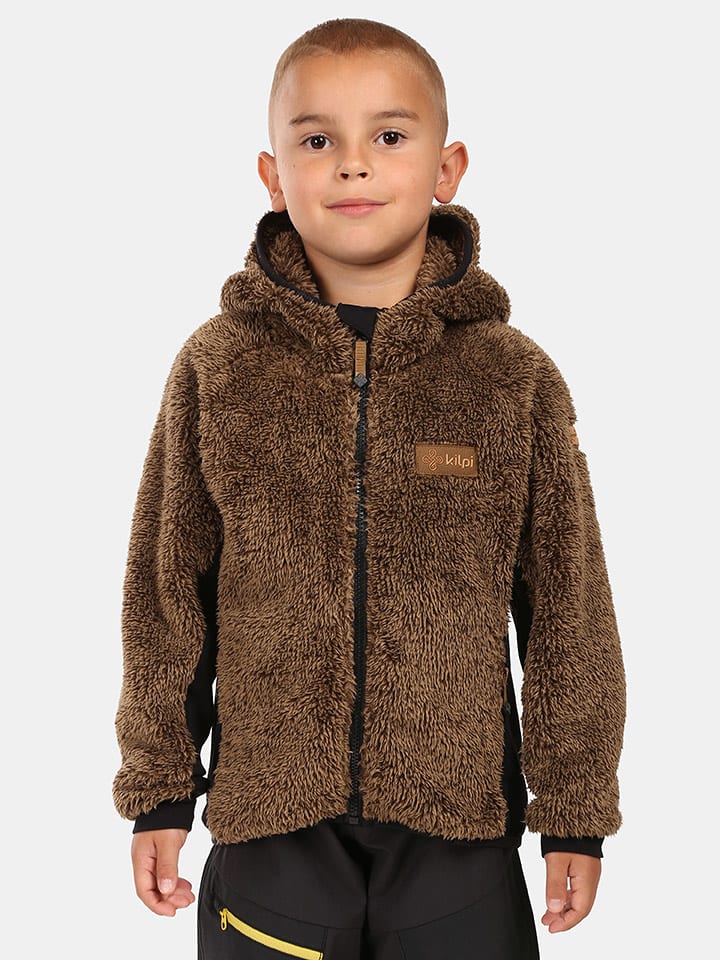 Kilpi Kurtka polarowa "Norka" w kolorze brązowym rozmiar: 152