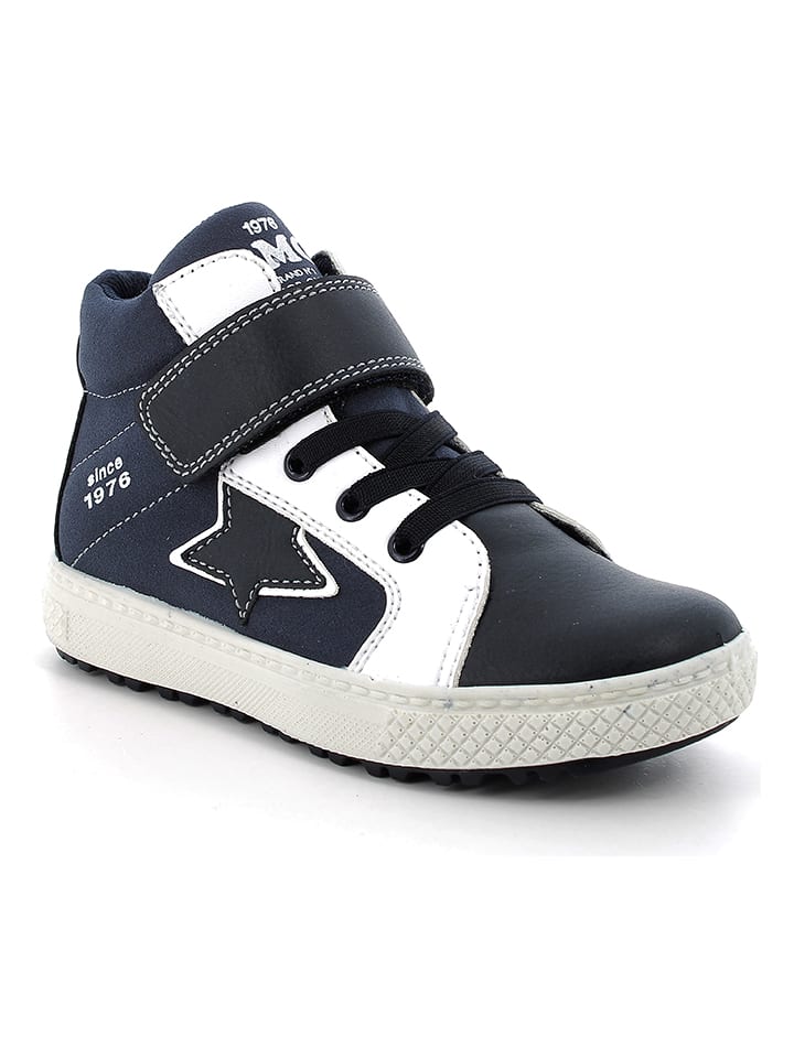 Primigi Skórzane sneakersy w kolorze granatowym rozmiar: 33