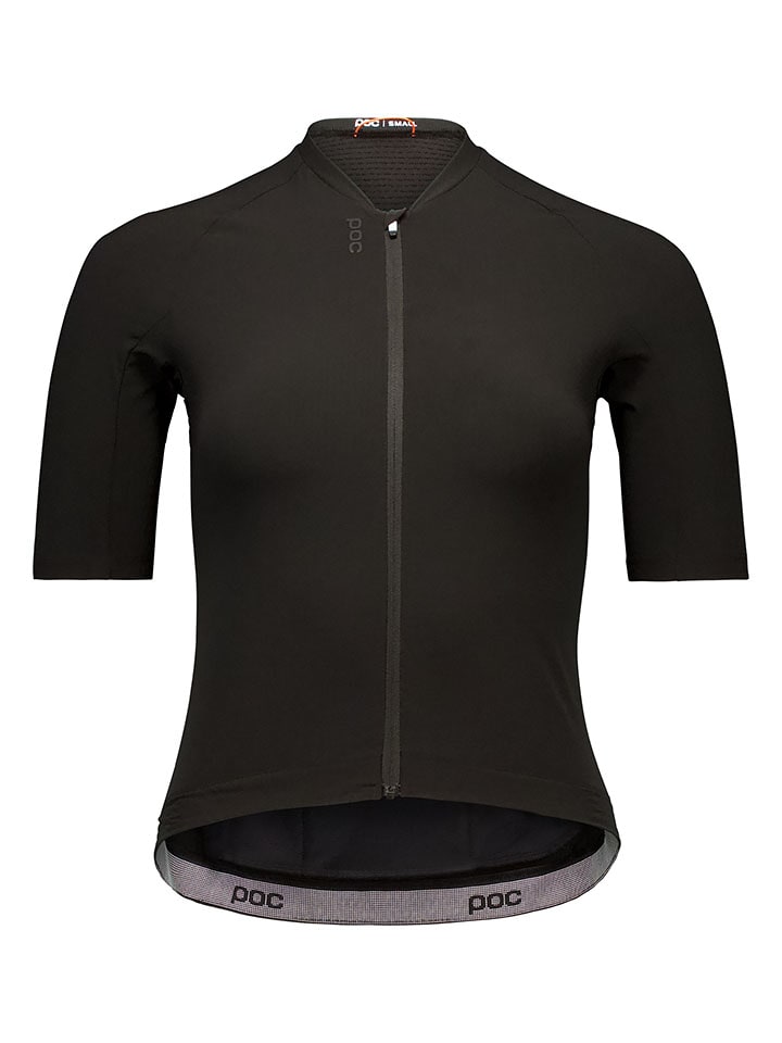 POC Koszulka kolarska "Raceday" w kolorze czarnym rozmiar: XS