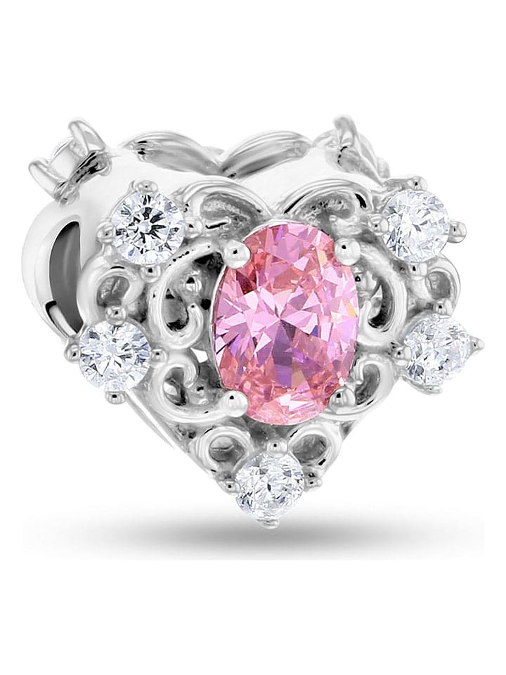 CHARM'S Srebrny charms z cyrkoniami rozmiar: onesize