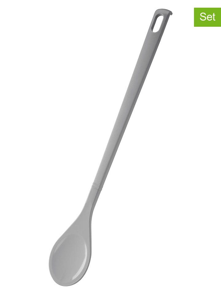 Zenker Łyżki kuchenne (2 szt.) "Candy" w kolorze szarym - dł. 31 cm rozmiar: onesize