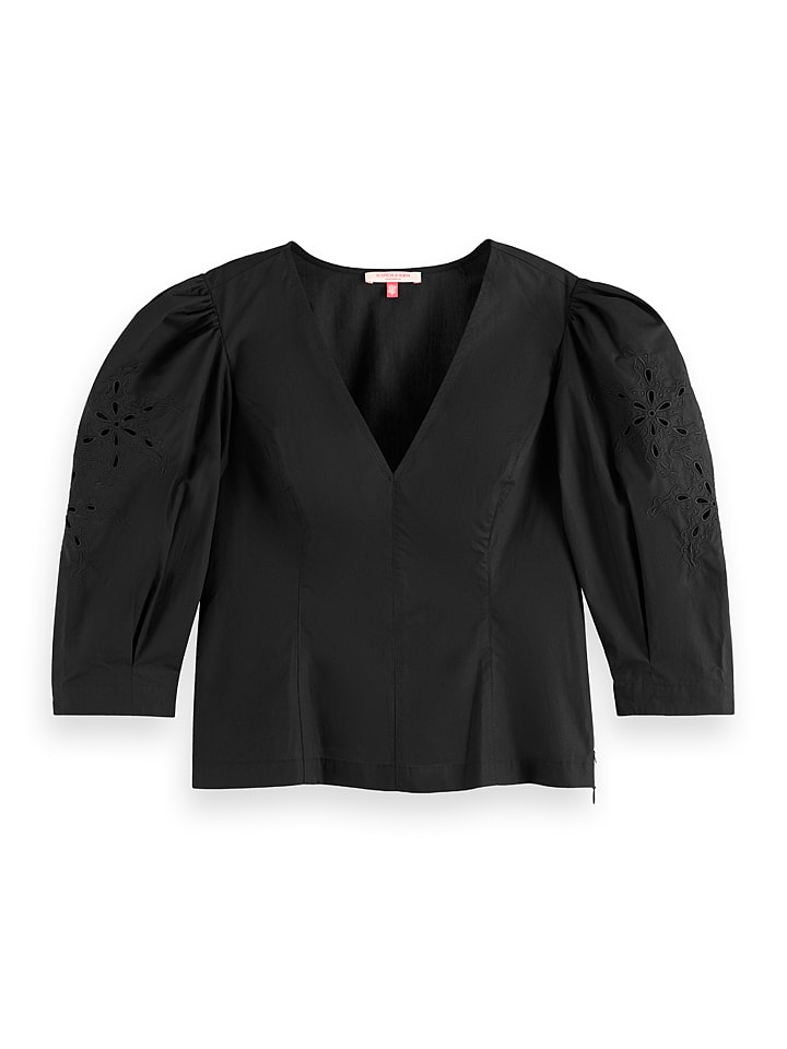 Scotch & Soda Bluzka w kolorze czarnym rozmiar: 42