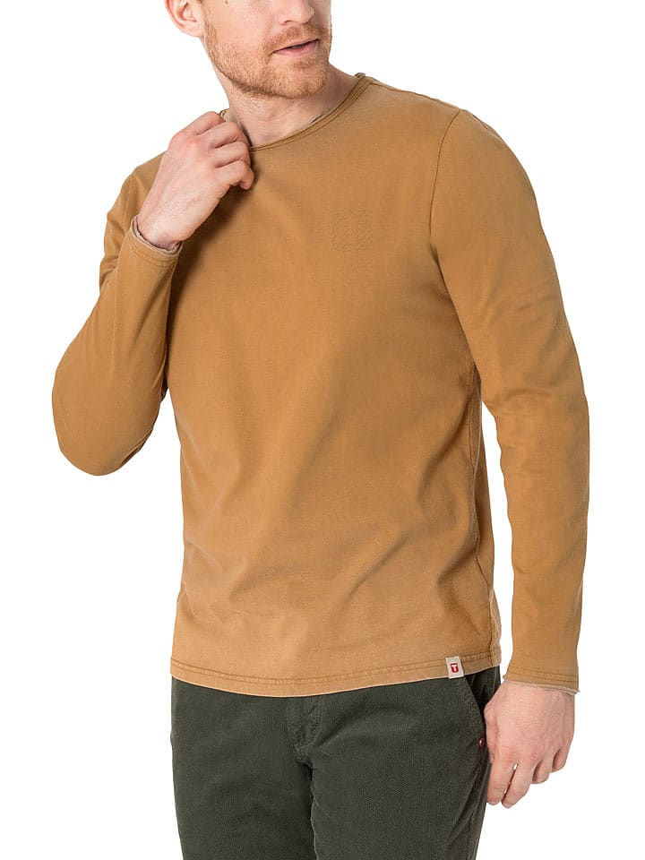 Timezone Koszulka w kolorze musztardowym rozmiar: 3XL