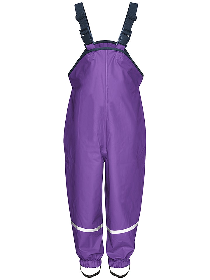 Playshoes Ogrodniczki przeciwdeszczowe w kolorze fioletowym rozmiar: 98