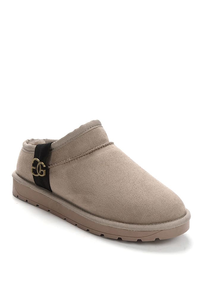 ISLAND BOOT Botki zimowe "Idila" w kolorze beżowym rozmiar: 40