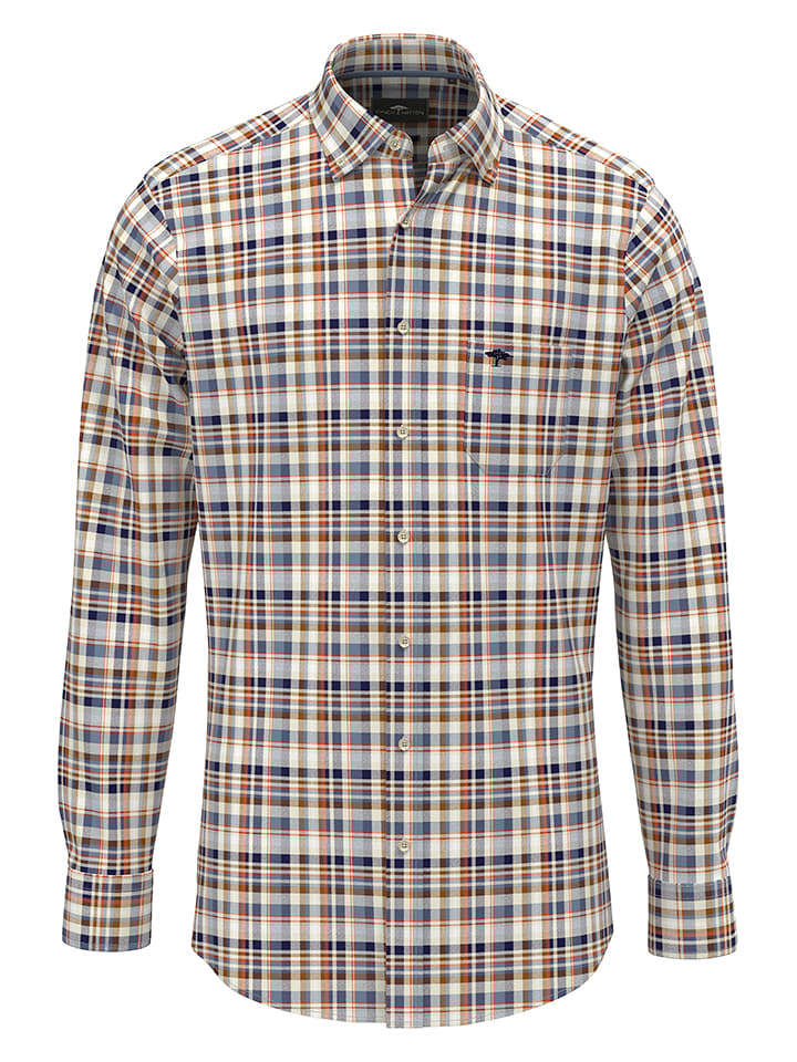 FYNCH-HATTON Koszula - Casual fit - ze wzorem rozmiar: S