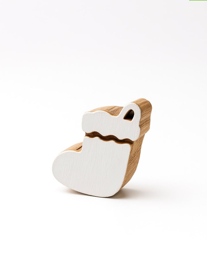 Samimi Stemple (2 szt.) "Stocking" w kolorze jasnobrązowo-białym - 5 x 3 cm rozmiar: onesize