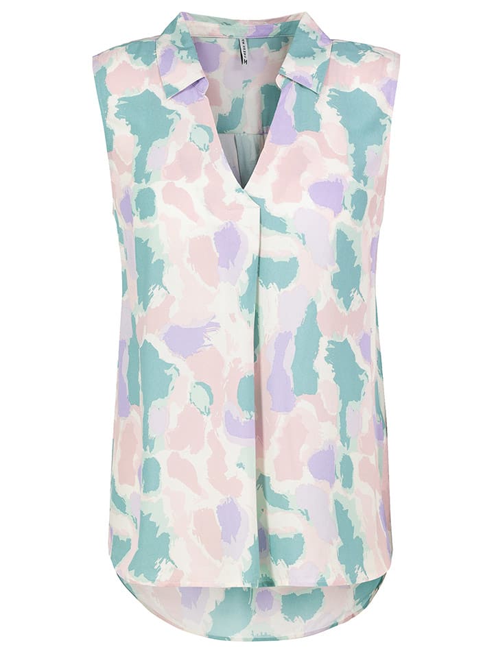 Fresh Made Bluzka w kolorze kremowym ze wzorem rozmiar: S