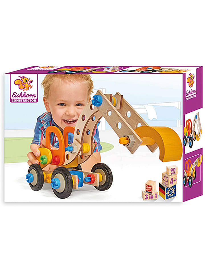 Eichhorn 90-częściowy zestaw do konstruowania - 4+ rozmiar: onesize
