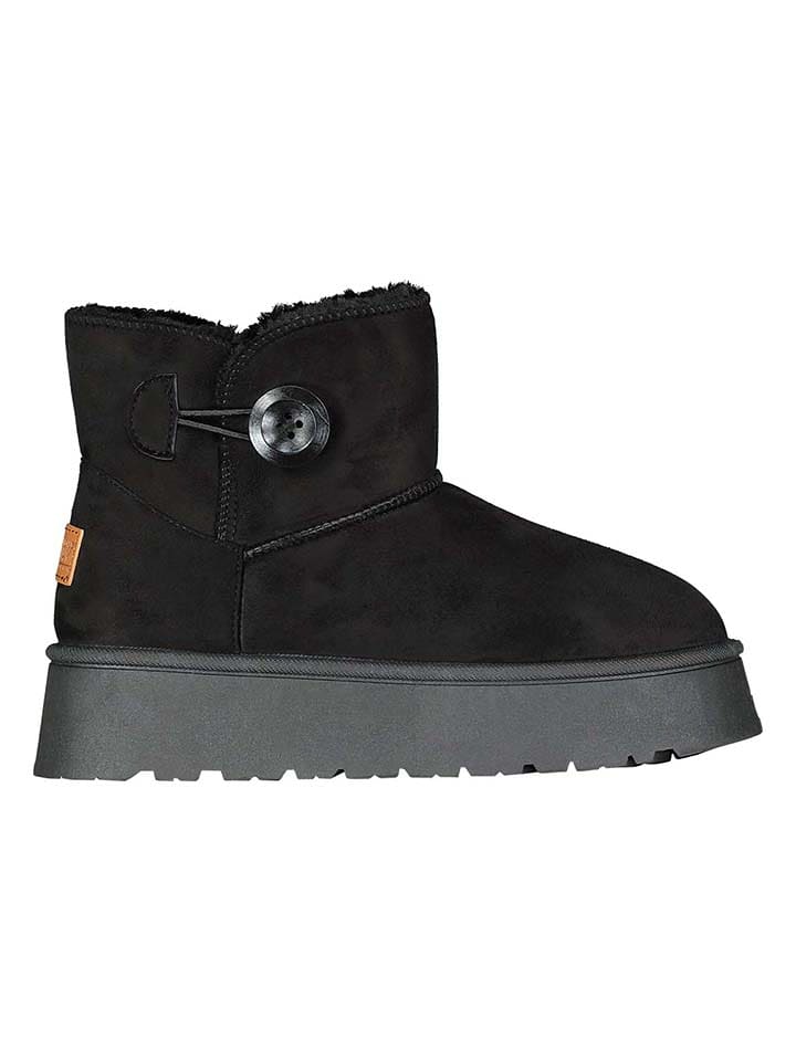 Geographical Norway Botki zimowe "Osiris" w kolorze czarnym rozmiar: 39