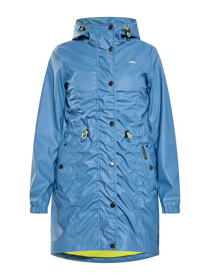 Schmuddelwedda Płaszcz przeciwdeszczowy w kolorze niebieskim rozmiar: L