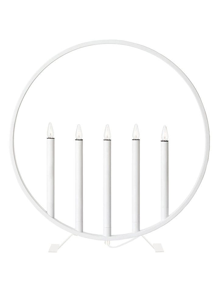 Marksljöd Lampa adwentowa "Surround" w kolorze białym - 47 x 50 cm rozmiar: onesize