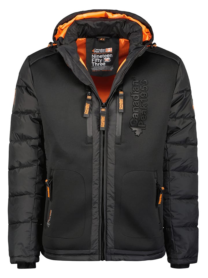 Canadian Peak Kurtka pikowana "Beachweak" w kolorze czarnym rozmiar: 152