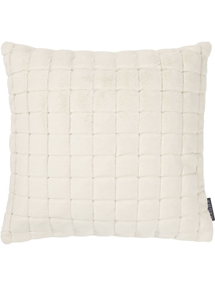 Magma Heimtex Poszewka "Snowland" w kolorze kremowym na poduszkę - 45 x 45 cm rozmiar: onesize