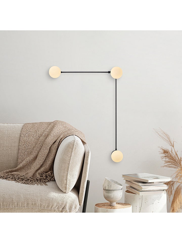 Opviq Lampa ścienna w kolorze biało-czarnym - 60 x 78 cm rozmiar: onesize