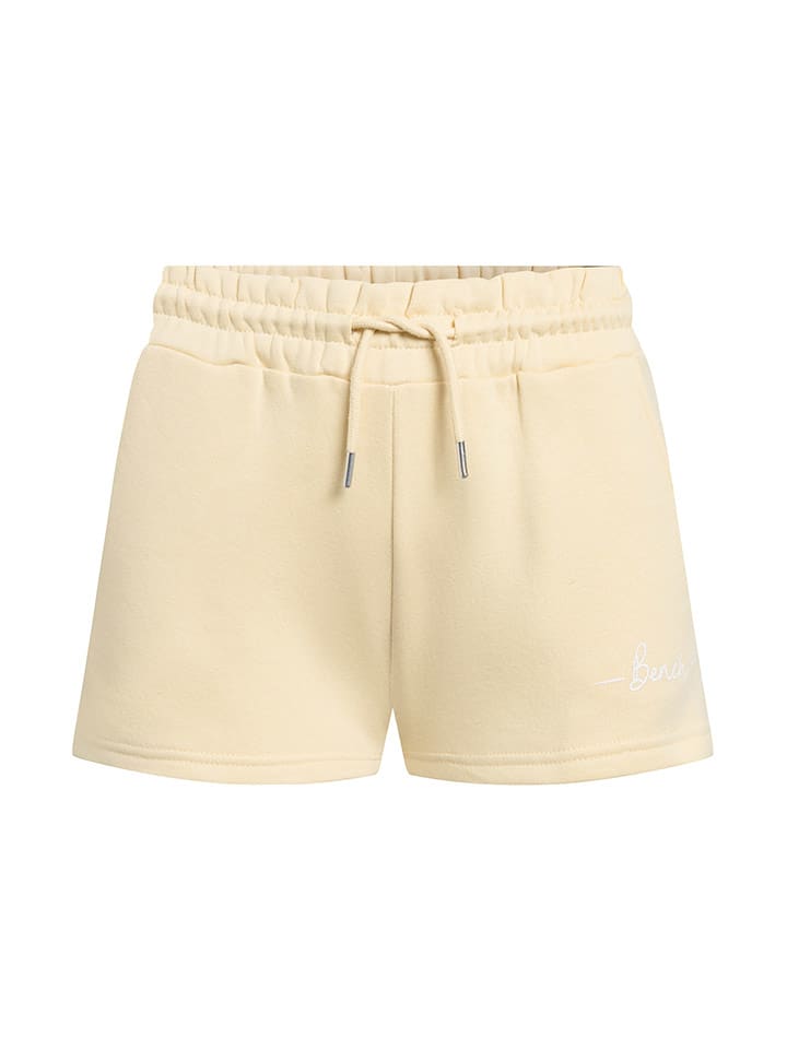 Bench Szorty dresowe "Nova" w kolorze jasnożółtym rozmiar: 36