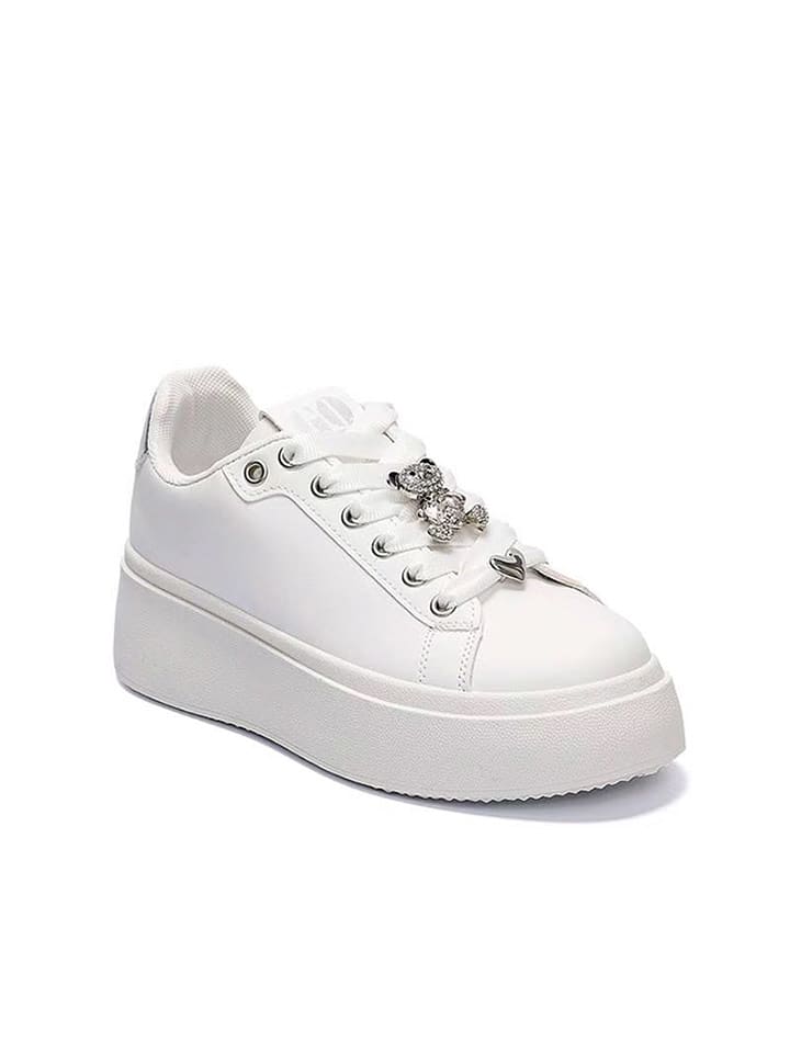 Foreverfolie Sneakersy w kolorze białym rozmiar: 37