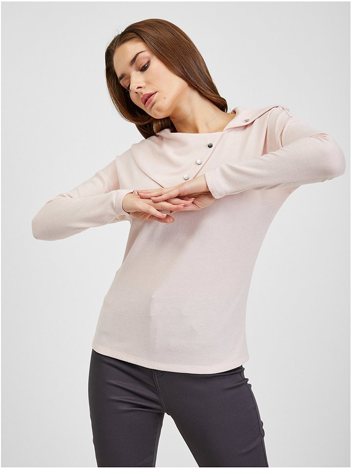 orsay Sweter w kolorze jasnoróżowym rozmiar: L