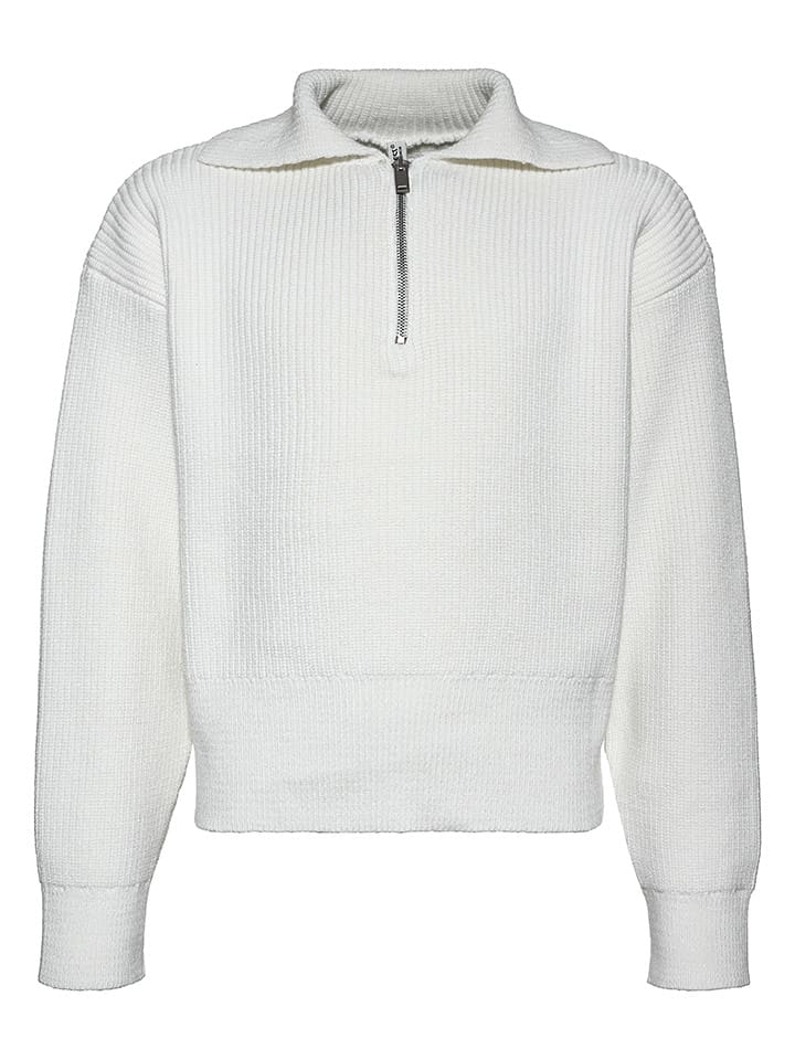 Blue Effect Sweter w kolorze białym rozmiar: 164