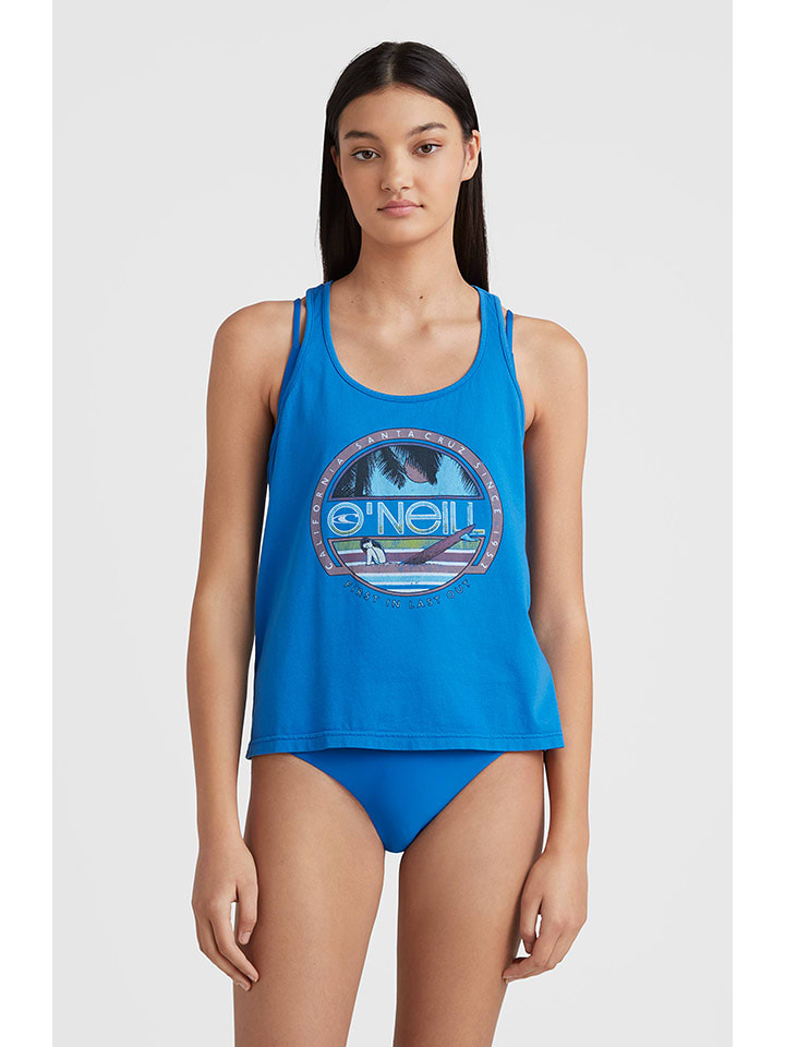 O'Neill Top "Connective" w kolorze niebieskim rozmiar: S