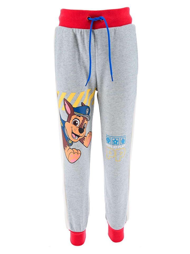 Paw Patrol Spodnie dresowe w kolorze szarym ze wzorem rozmiar: 98