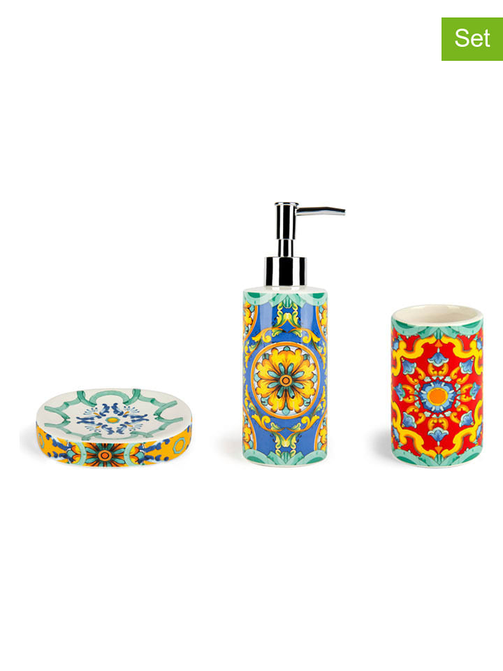 EXCELSA 3-częściowy zestaw "Trinacira" ze wzorem rozmiar: onesize