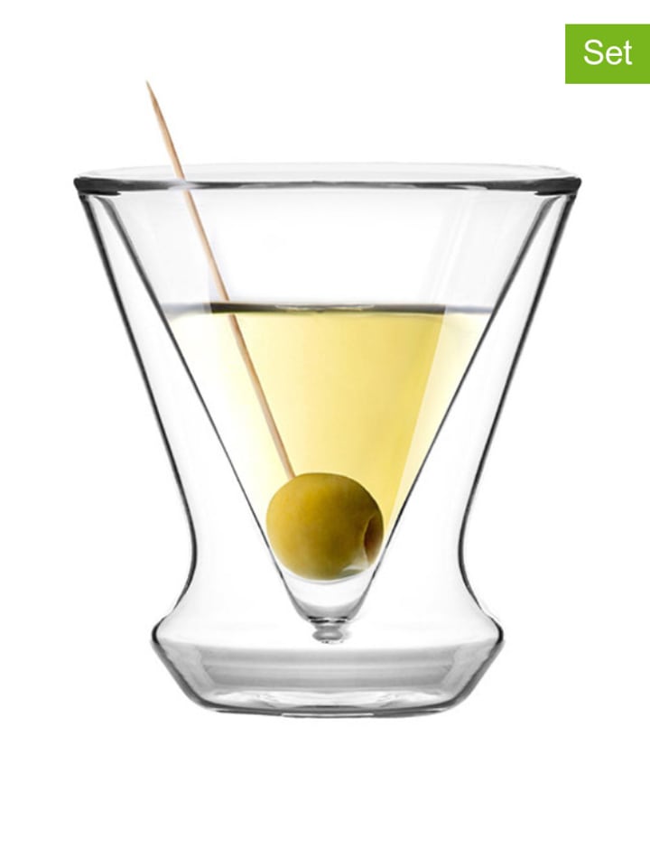Vialli Design Kieliszki (2 szt.) do martini - 155 ml rozmiar: onesize