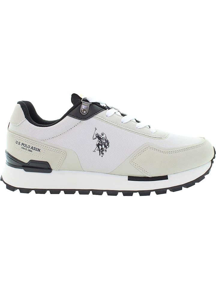 U.S. Polo Assn. Sneakersy w kolorze biało-kremowo-czarnym rozmiar: 45