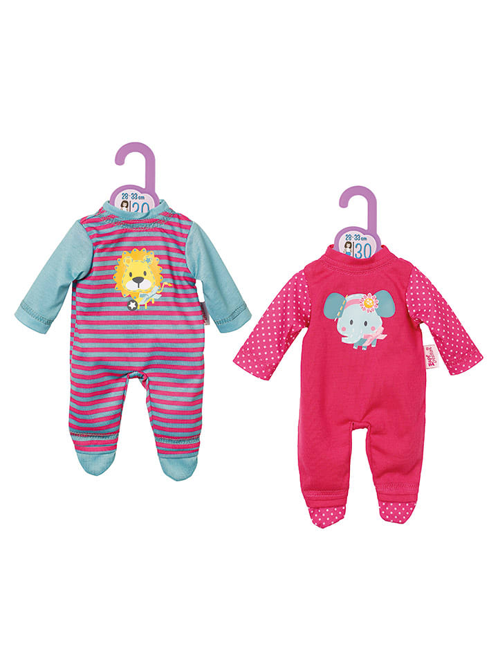 Dolly Moda Ubranko "Dolly Moda Rompers" ze wzorem dla lalek - 12 m+ (produkt niespodzianka) rozmiar: onesize