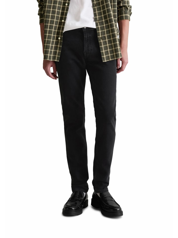 Marc O‘Polo Dżinsy - Skinny fit - w kolorze czarnym rozmiar: W32/L32