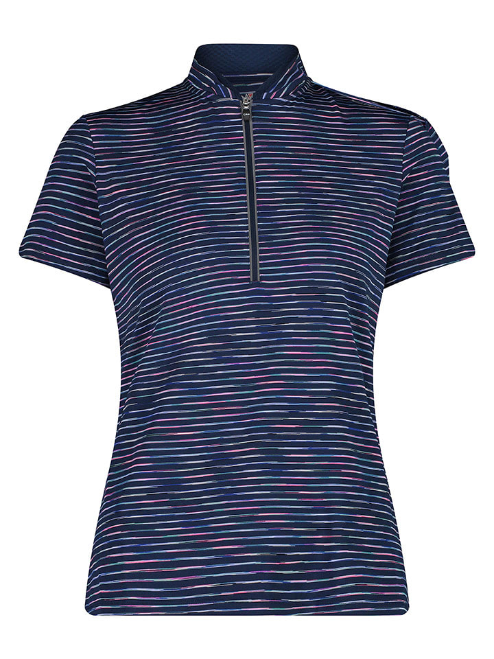 CMP Koszulka kolarska w kolorze granatowym rozmiar: 44