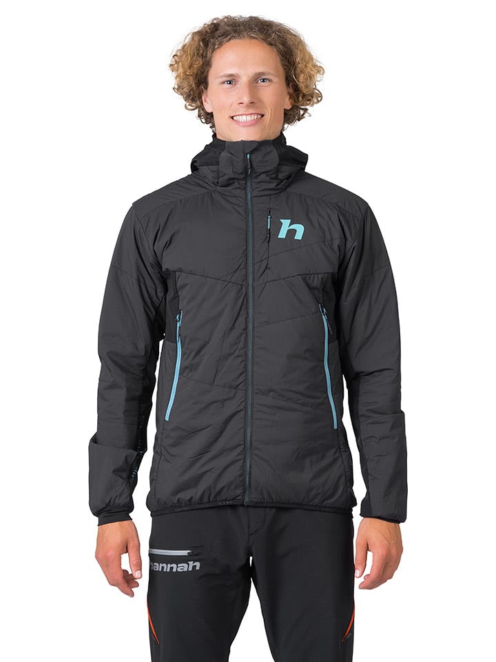 Hannah Kurtka zimowa "Kechu" w kolorze antracytowym rozmiar: S