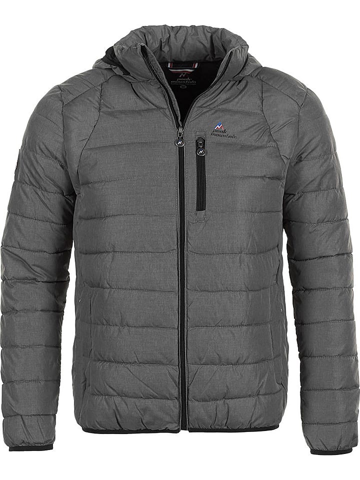 Peak Mountain Kurtka pikowana "Cenzo" w kolorze szarym rozmiar: M