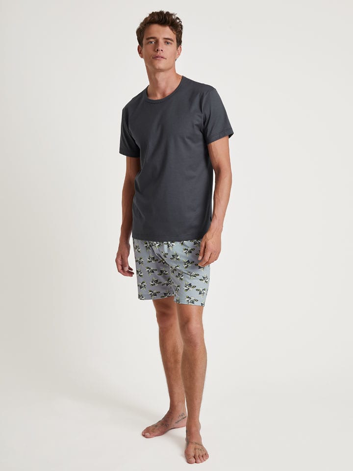 Calida Spodnie piżamowe w kolorze szarym rozmiar: M