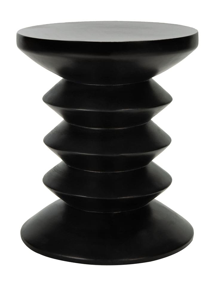 Safavieh Stolik w kolorze czarnym - wys. 45 x Ø 38 cm rozmiar: onesize