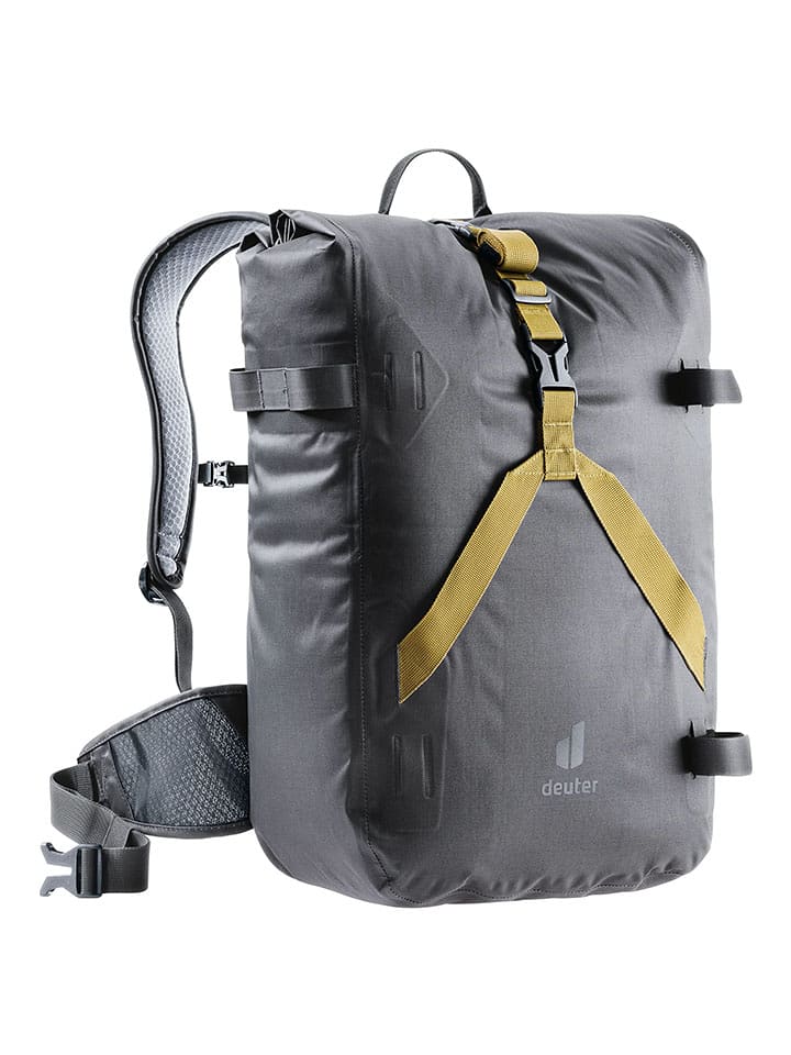 Deuter Plecak rowerowy "Amager 25+5" w kolorze czarnym - 30 x 48 x 18 cm rozmiar: onesize