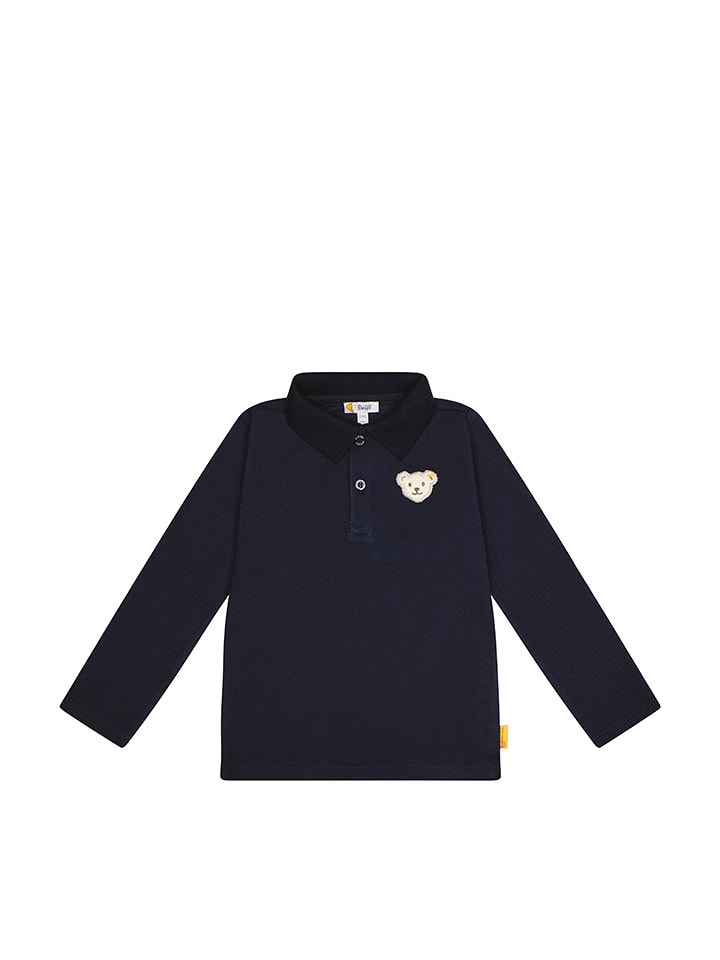 Steiff Koszulka polo w kolorze granatowym rozmiar: 98