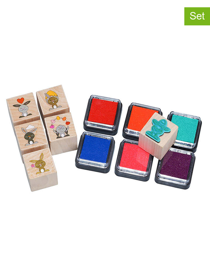 SUNNYSUE 12-częściowy zestaw stempli - 3+ rozmiar: onesize