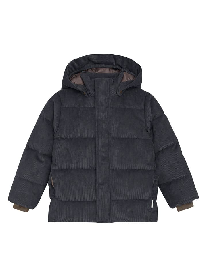 enfant Kurtka pikowana w kolorze antracytowym rozmiar: 128