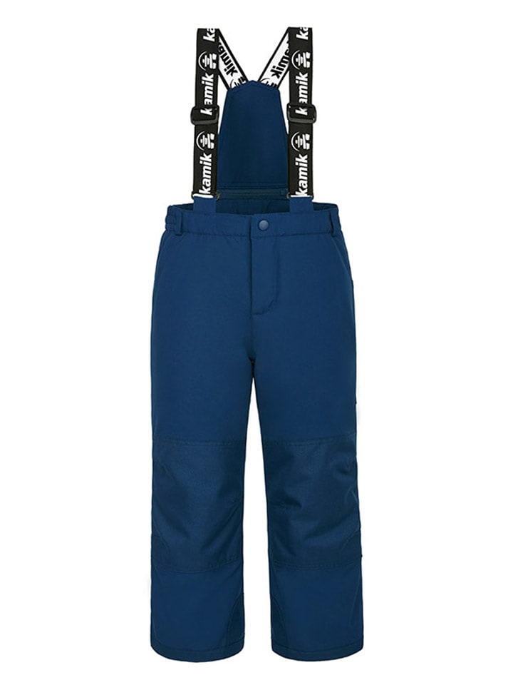 Kamik Spodnie narciarskie "Regan" w kolorze granatowym rozmiar: 128