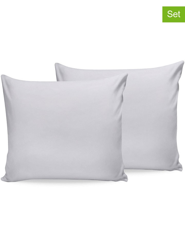 Elizabed Poszewki renforcè (2 szt.) w kolorze białym na poduszkę rozmiar: 80x80 cm