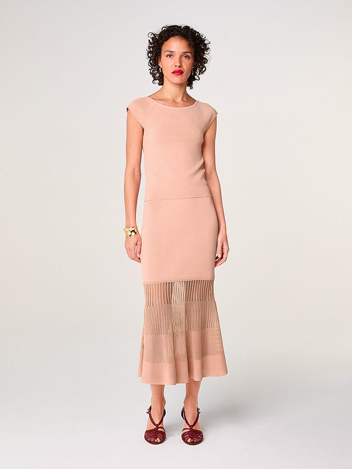 Rodier Spódnica w kolorze jasnoróżowym rozmiar: L