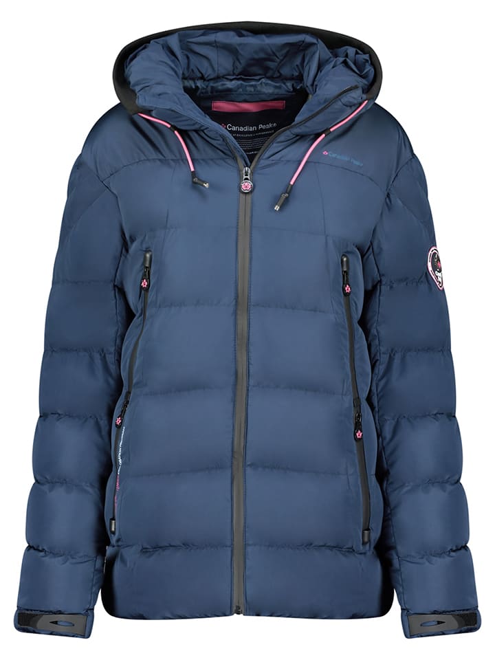 Canadian Peak Kurtka pikowana "Ardent" w kolorze granatowym rozmiar: M