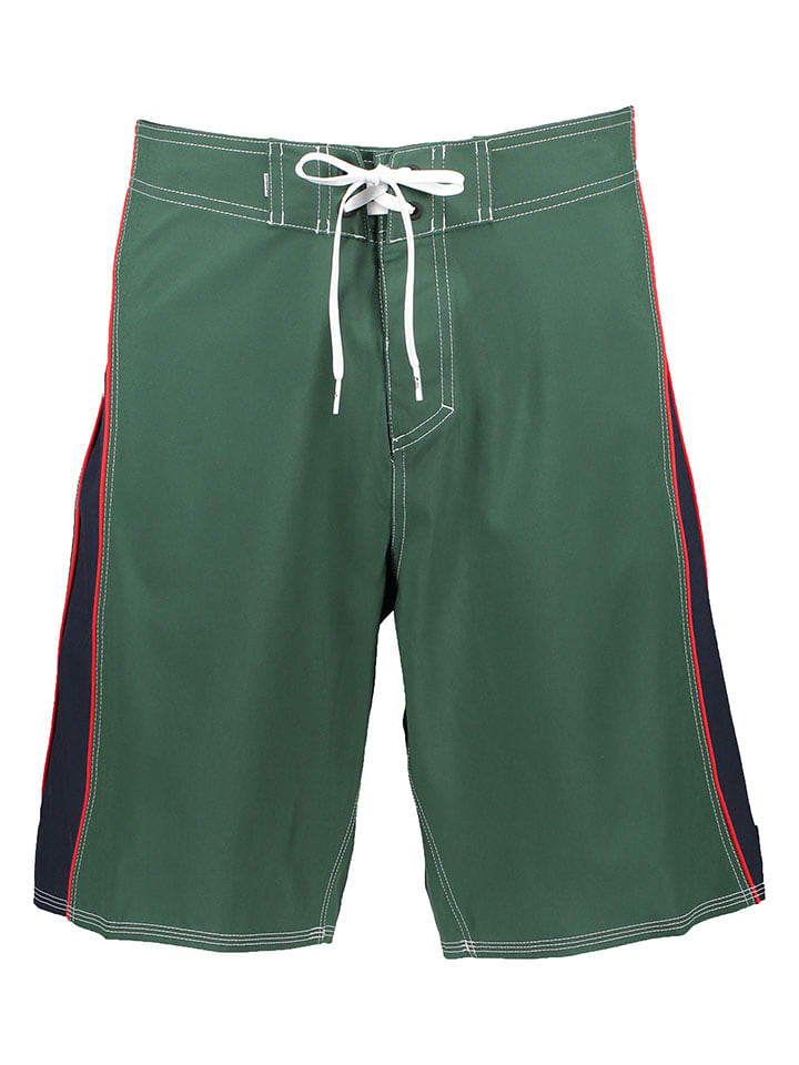 Quiksilver Szorty kąpielowe w kolorze zielonym rozmiar: W30