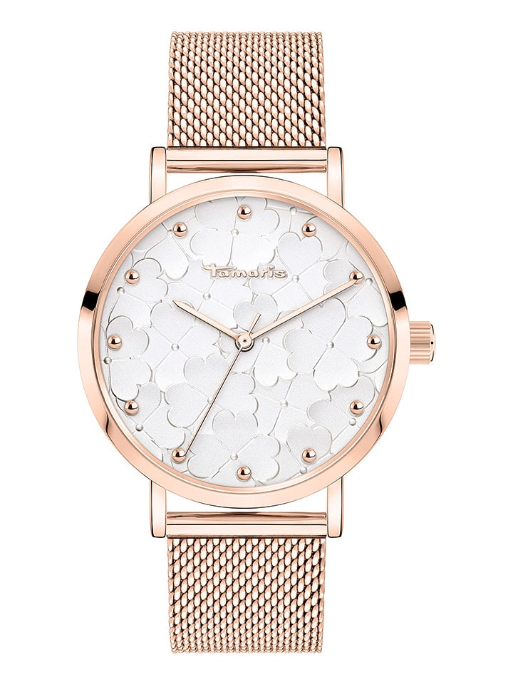 Tamaris Zegarek kwarcowy w kolorze różowozłotym rozmiar: onesize